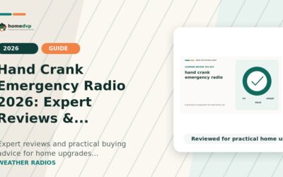 Hand Crank Emergency Radio 2026: Expert Reviews & Buying Guide