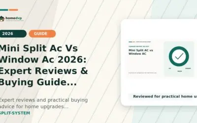 Mini Split AC vs Window AC (2026): Key Differences