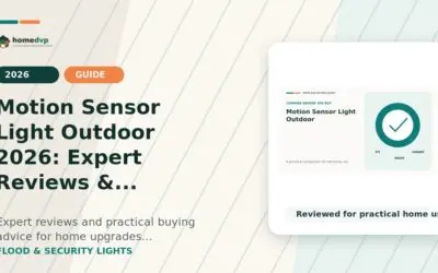 Motion Sensor Light Outdoor 2026