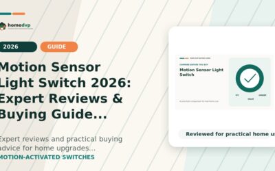 Motion Sensor Light Switch 2026: Expert Reviews & Buying Guide