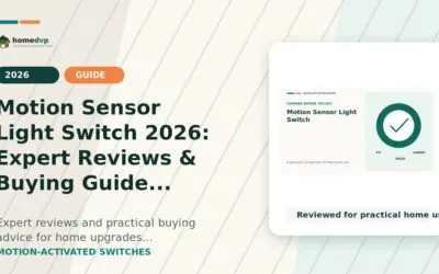 Motion Sensor Light Switch 2026