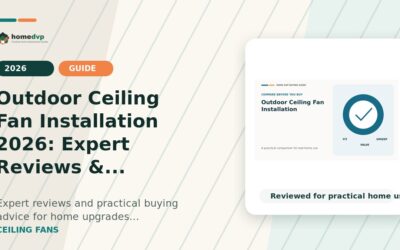 Outdoor Ceiling Fan Installation 2026
