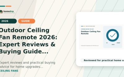 Outdoor Ceiling Fan Remote 2026: Expert Reviews & Buying Guide