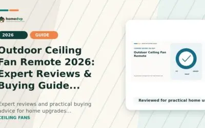 Outdoor Ceiling Fan Remote 2026: Expert Reviews & Buying Guide