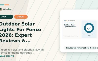 Outdoor Solar Lights For Fence 2026: Expert Reviews & Buying Guide