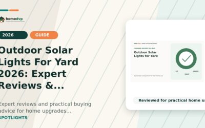 Outdoor Solar Lights For Yard 2026: Expert Reviews & Buying Guide