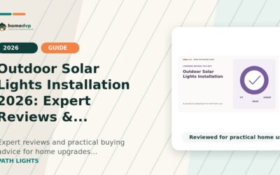 Outdoor Solar Lights Installation 2026: Expert Reviews & Buying Guide