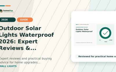 Outdoor Solar Lights Waterproof 2026: Expert Reviews & Buying Guide