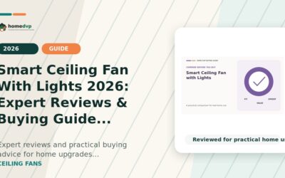 Smart Ceiling Fan With Lights 2026: Expert Reviews & Buying Guide