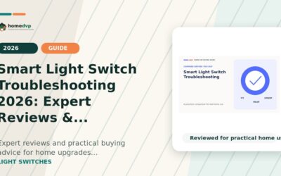 Smart Light Switch Troubleshooting 2026