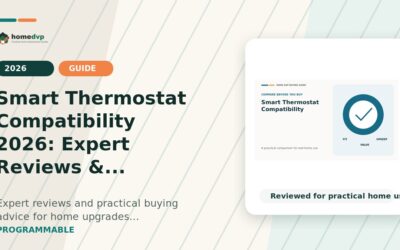 Smart Thermostat Compatibility 2026