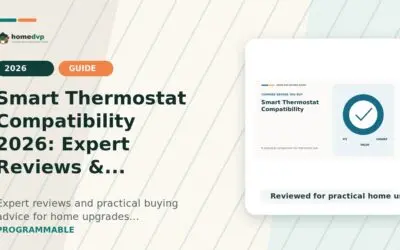 Smart Thermostat Compatibility 2026