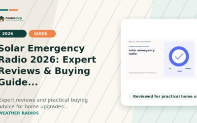 Solar Emergency Radio 2026: Expert Reviews & Buying Guide