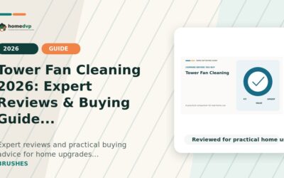 Tower Fan Cleaning 2026: Expert Reviews & Buying Guide