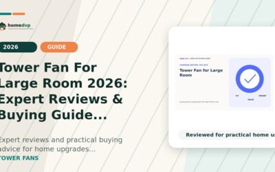 Tower Fan For Large Room 2026: Expert Reviews & Buying Guide