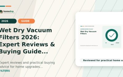 Wet Dry Vacuum Filters 2026: Expert Reviews & Buying Guide
