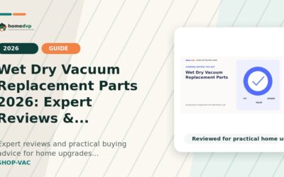 Wet Dry Vacuum Replacement Parts 2026: Expert Reviews & Buying Guide