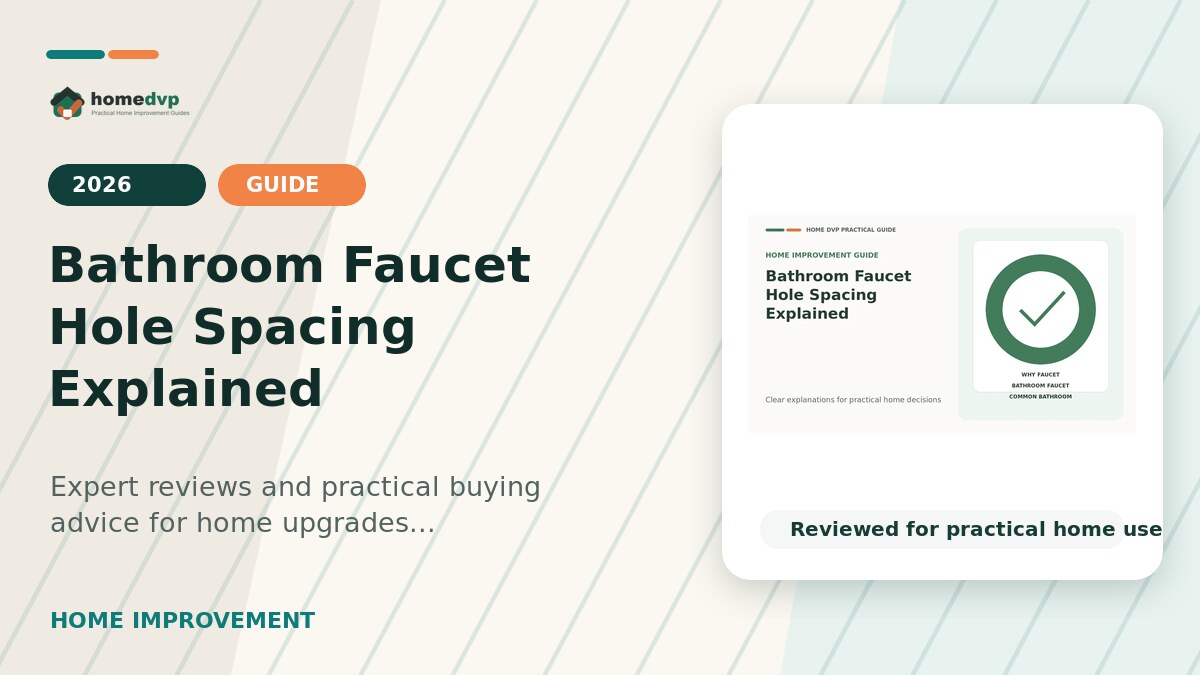 Bathroom Faucet Hole Spacing Explained designed thumbnail for Home DVP