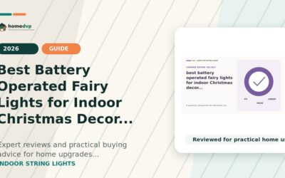 Best Battery Operated Fairy Lights for Indoor Christmas Decor (2026)