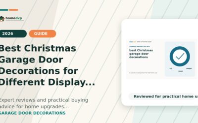 Best Christmas Garage Door Decorations (2026): Buying Guide