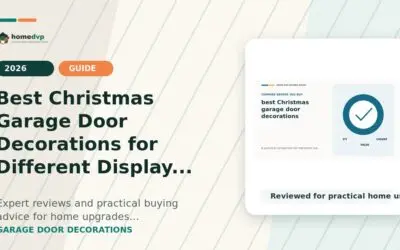 Best Christmas Garage Door Decorations (2026): Buying Guide