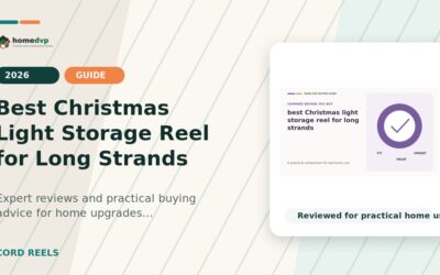 Best Christmas Light Storage Reel for Long Strands (2026): Buying Guide