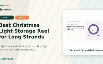 Best Christmas Light Storage Reel for Long Strands (2026): Buying Guide