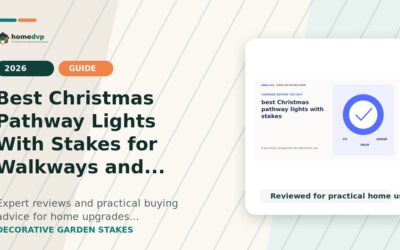Best Christmas Pathway Lights with Stakes (2026): Buying Guide