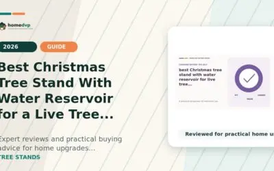 Best Christmas Tree Stand with Water Reservoir for Live Tree (2026): Buying Guide