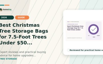 Best Christmas Tree Storage Bags for 7.5-Foot Trees Under $50