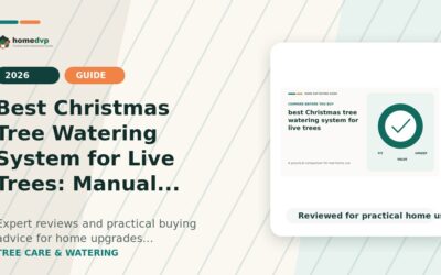 Best Christmas Tree Watering System for Live Trees (2026)