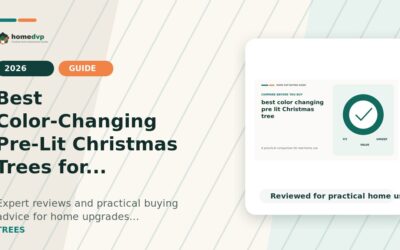 Best Color Changing Pre Lit Christmas Tree (2026): Buying Guide