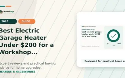 Best Electric Garage Heater Under $200 for a Workshop