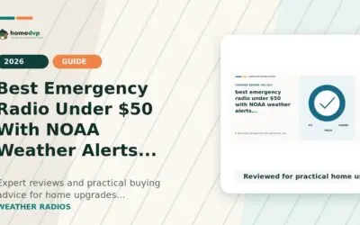 Best Emergency Radio Under $50 With NOAA Weather Alerts