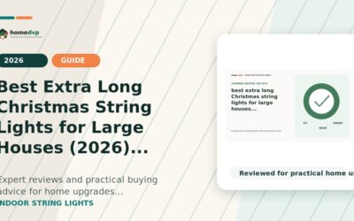 Best Extra Long Christmas String Lights for Large Houses (2026)
