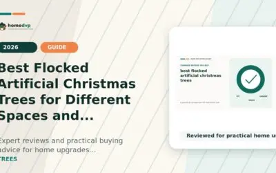 Best Flocked Artificial Christmas Trees (2026): Buying Guide