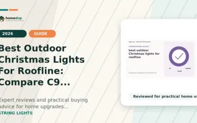 Best Outdoor Christmas Lights for Roofline (2026)