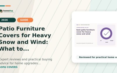 Best Patio Furniture Covers for Heavy Snow and Wind (2026)