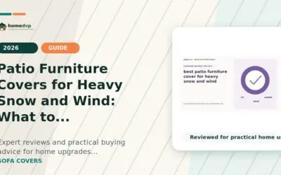Best Patio Furniture Covers for Heavy Snow and Wind (2026)