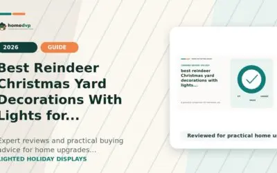 Best Reindeer Christmas Yard Decorations with Lights (2026): Buying Guide