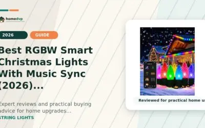 Best RGBW Smart Christmas Lights With Music Sync (2026)