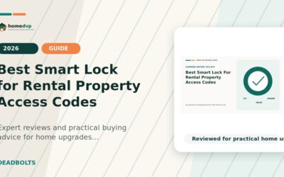 Best Smart Lock for Rental Property Access Codes (2026): Buying Guide