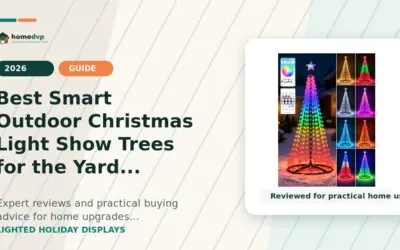 Best Smart Outdoor Christmas Light Show Trees for the Yard (2026)