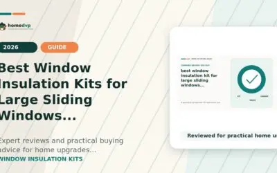 Best Window Insulation Kits for Large Sliding Windows