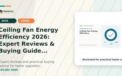 Ceiling Fan Energy Efficiency 2026