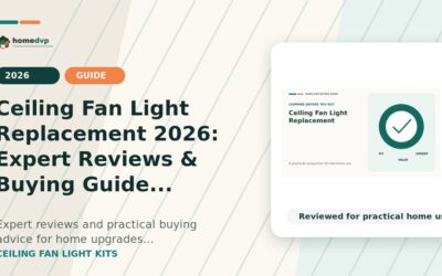 Ceiling Fan Light Replacement 2026