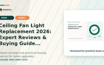 Ceiling Fan Light Replacement 2026