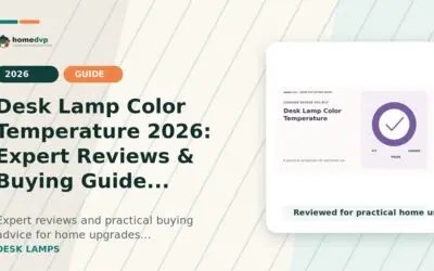 Desk Lamp Color Temperature 2026