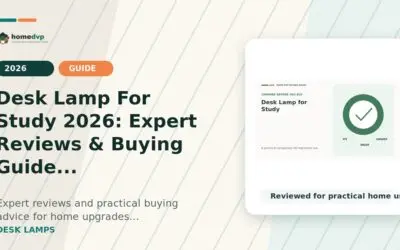 Desk Lamp For Study 2026: Expert Reviews & Buying Guide