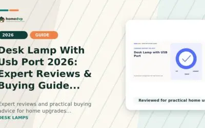 Desk Lamp With Usb Port 2026